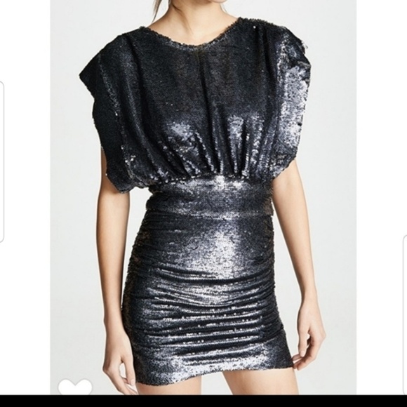 NWT IRO Miracle Sequin Mini Dress Size 40 /US 6